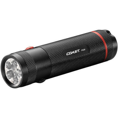Coast PX20 Flashlight - Red and White