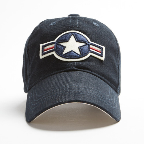 United States USAF WWII Roundel Cap - Navy