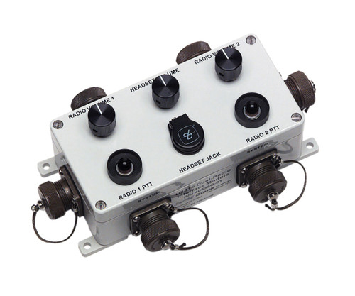 David Clark U3816 Dual Radio Interface Headset Station