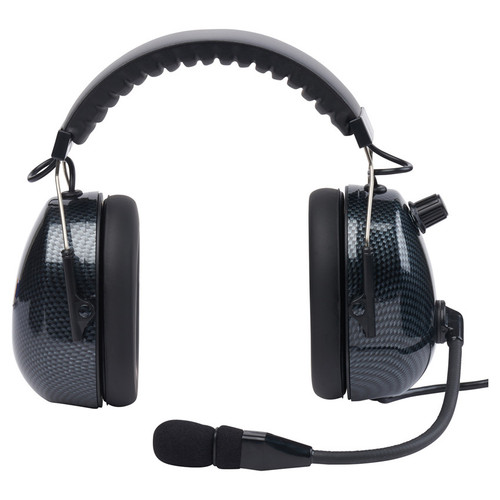Wicom Mono Carbon Fiber Passive Aviation Headset