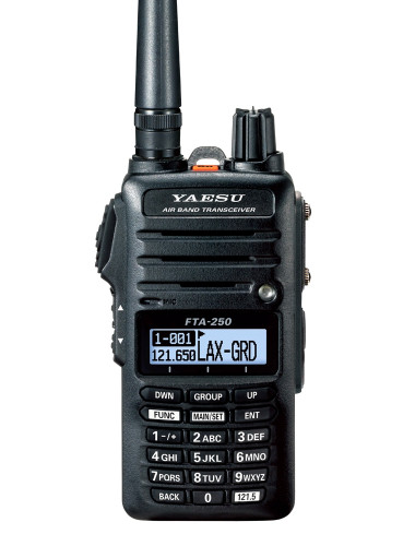 Yaesu FTA-250L Comm-Only Aviation Transceiver