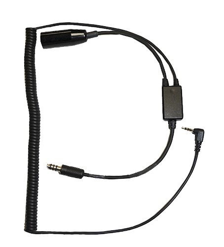 (MG-13H) Digital Audio Recorder Adapter for Helicopter Headsets