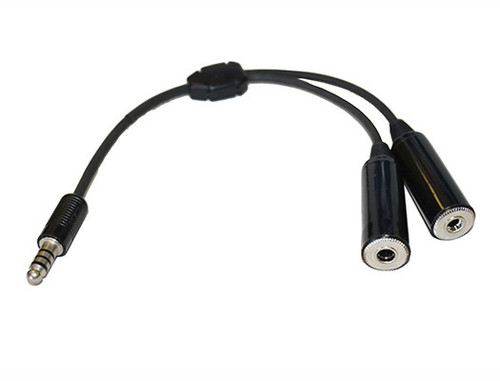 (MG-08) G.A. -to- Helicopter Headset Adapter