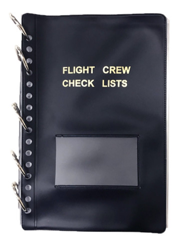 Flight Crew Checklist Binder - Military