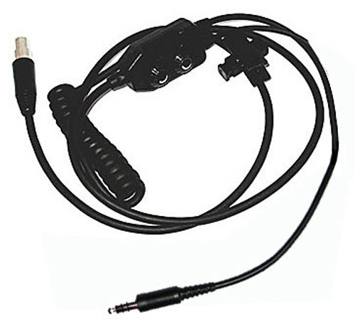 Pilot USA Helicopter Cord for ANR Headsets