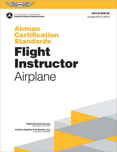 ASA ACS: Flight Instructor Airplane