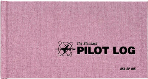 ASA Standard Pilot Log - Pink