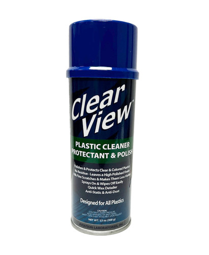 Clear View Plastic Cleaner, Protectant and Polish