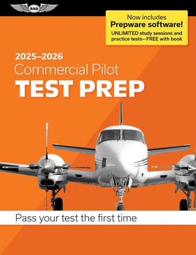 ASA Test Prep: Commercial Pilot with Prepware